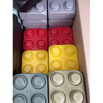 Halve doos ESDA blokken met Kleurafwijking