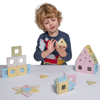 Kindermag magnetisch speelgoed, Polydron Kindermag, magnetische bouwstenen, magnetisch speelgoed.