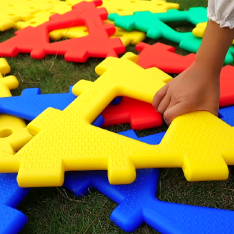 Spielzeug für den Innen- und Außenbereich zum Bau einer extra großen Struktur Spielzeug für den Innen- und Außenbereich zum Bau einer extra großen Struktur