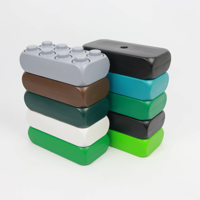 Camouflage-Blöcke, spezielle Blöcke in erdigen Farben. Nerf Kriegsfestung Camouflage-Blöcke, spezielle Blöcke in erdigen Farben. Nerf Kriegsfestung