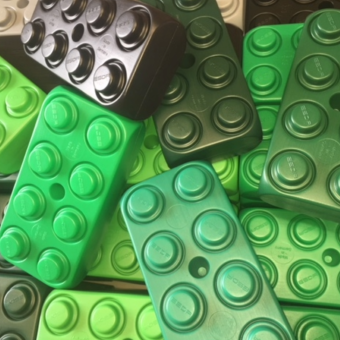 Camouflage-Blöcke, spezielle Blöcke in erdigen Farben. Nerf Kriegsfestung Camouflage-Blöcke, spezielle Blöcke in erdigen Farben. Nerf Kriegsfestung