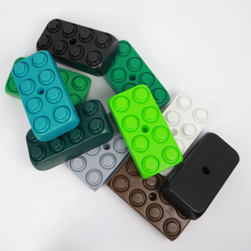 Camouflage-Blöcke, spezielle Blöcke in erdigen Farben. Nerf Kriegsfestung Camouflage-Blöcke, spezielle Blöcke in erdigen Farben. Nerf Kriegsfestung