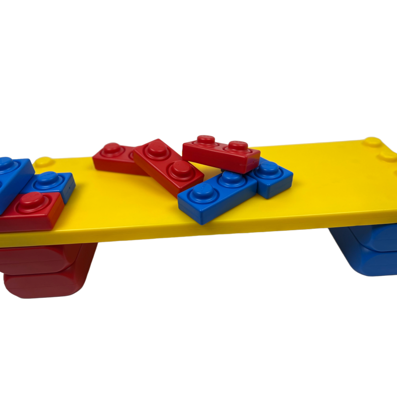 ESDA plank met blokken, Plank, Speelplank, Speel plank, Bouwen met blokken ESDA plank met blokken, Plank, Speelplank, Speel plank, Bouwen met blokken