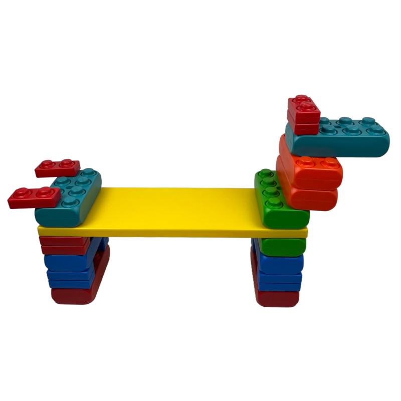 paard met blokken, blokken paard, paard gemaakt van blokken, ESDA blokken. paard met blokken, blokken paard, paard gemaakt van blokken, ESDA blokken.