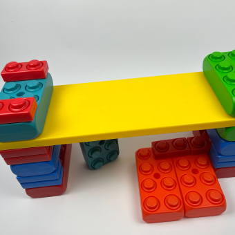 Ontdek Set B - ESDA blokken  - Fun Blokken - ESDA plank - Blokkenset