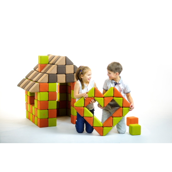 Jolly Heap Magnetblöcke aus weichem Stoff und Schaumstoff Jolly Heap Magnetblöcke aus weichem Stoff und Schaumstoff