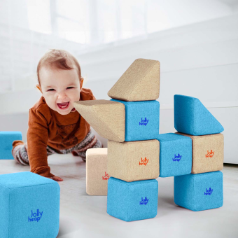 Jolly Heap magnetische blokken van zachte stof en foam