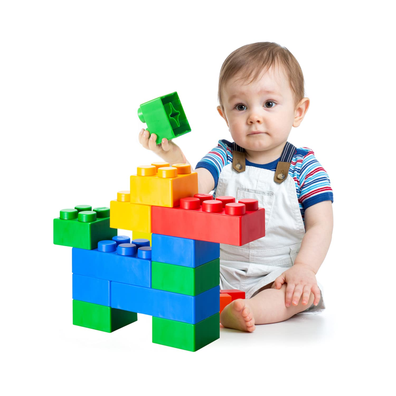 Einzigartige weiche Bausteine aus antibakteriellem Material, sicher für Babys ab 3 Jahren. Einzigartige weiche Bausteine aus antibakteriellem Material, sicher für Babys ab 3 Jahren.