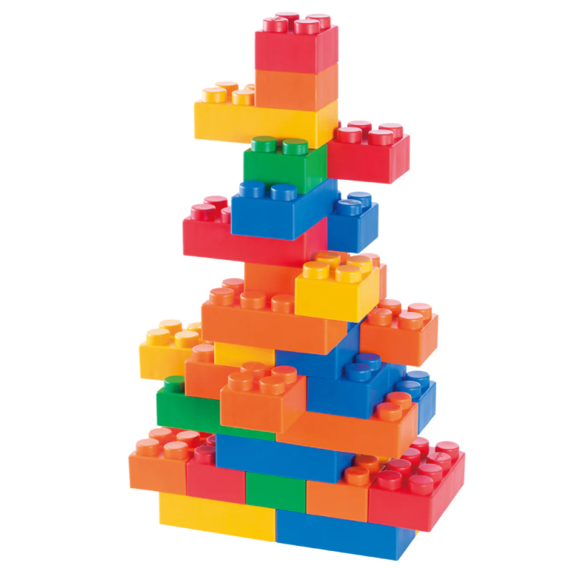 voorbeeld van wat je kunt bouwen met Uniplay blokken, kerstboom voorbeeld van wat je kunt bouwen met Uniplay blokken, kerstboom