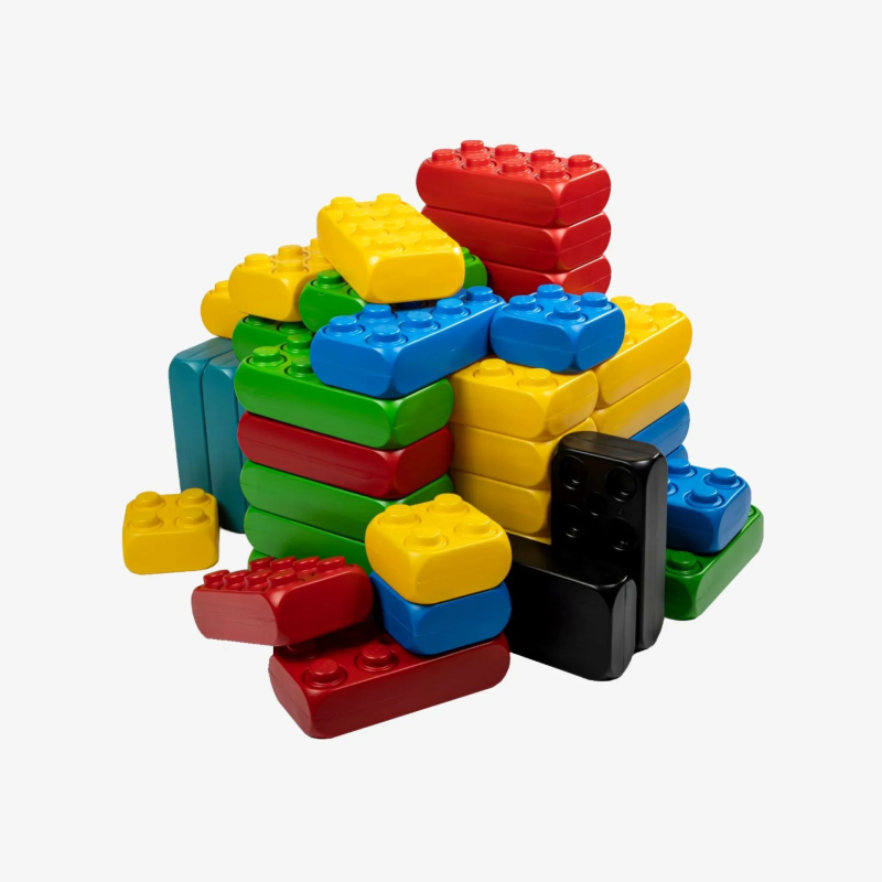 Halve doos ESDA blokken, ESDA, blok, spelen, constructie