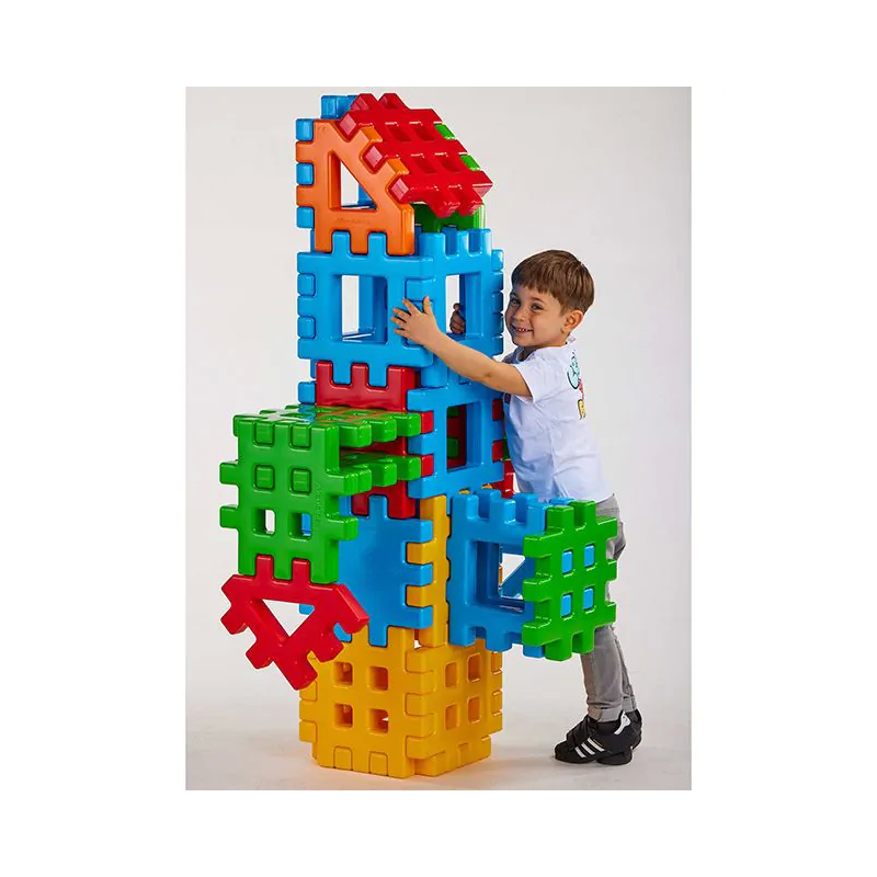 Marioinex wafel blokken, bouwen, constructie speelgoed.