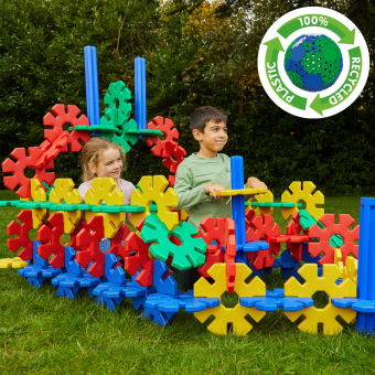 Giant Octoplay van Polydron speelgoed voor kinderen vanaf 2 jaar Giant Octoplay van Polydron speelgoed voor kinderen vanaf 2 jaar