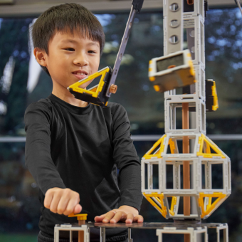Polydron Stem product, technisch leren voor kinderen.