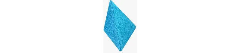 Triangel blok met magneten oranje Triangel blok met magneten oranje