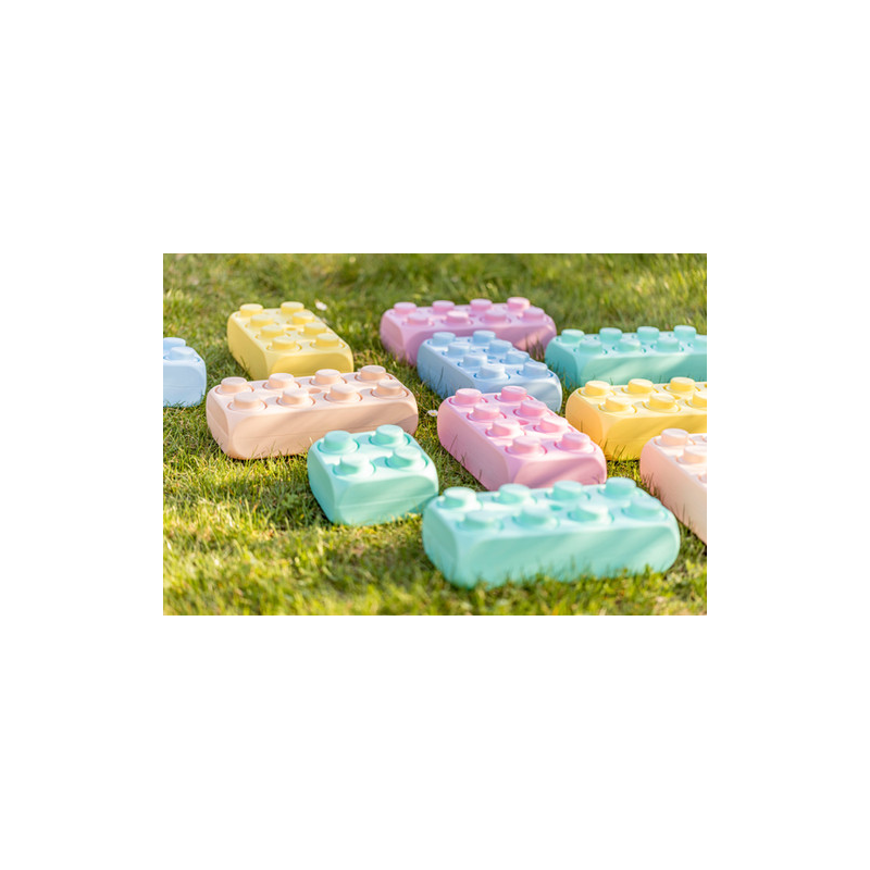 Grote blokken, educatief speelgoed, duurzaam. recycelbaar.