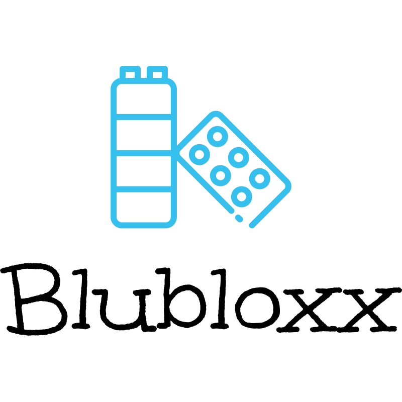 Pastel Blubloxx XL speelblokken – gerecycled plastic bouwspeelgoed | SpeelblokkenXL