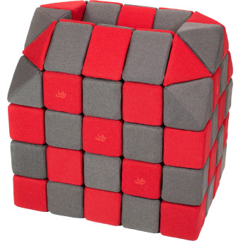 Magnetische blokken met vrolijke kleuren