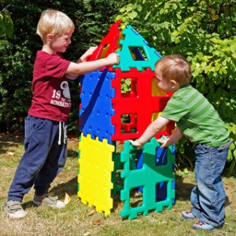 Set 1 XL Polydron platen