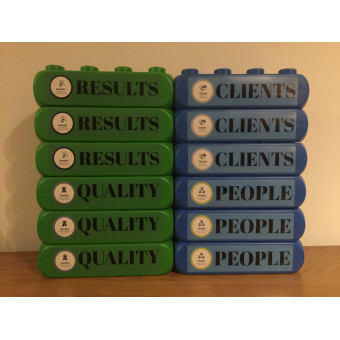 Blok bedrukt met naam Blok bedrukt met naam