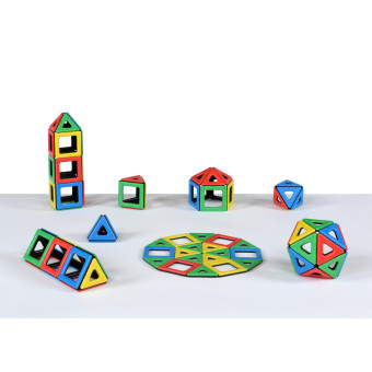 Magnetic Polydron Class Set