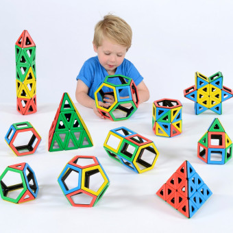 Polydron school set, xxl set magneten