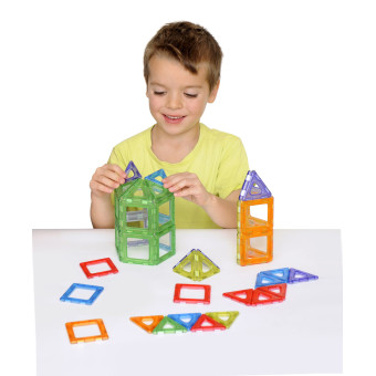 Doorzichtig Magnetisch Polydron