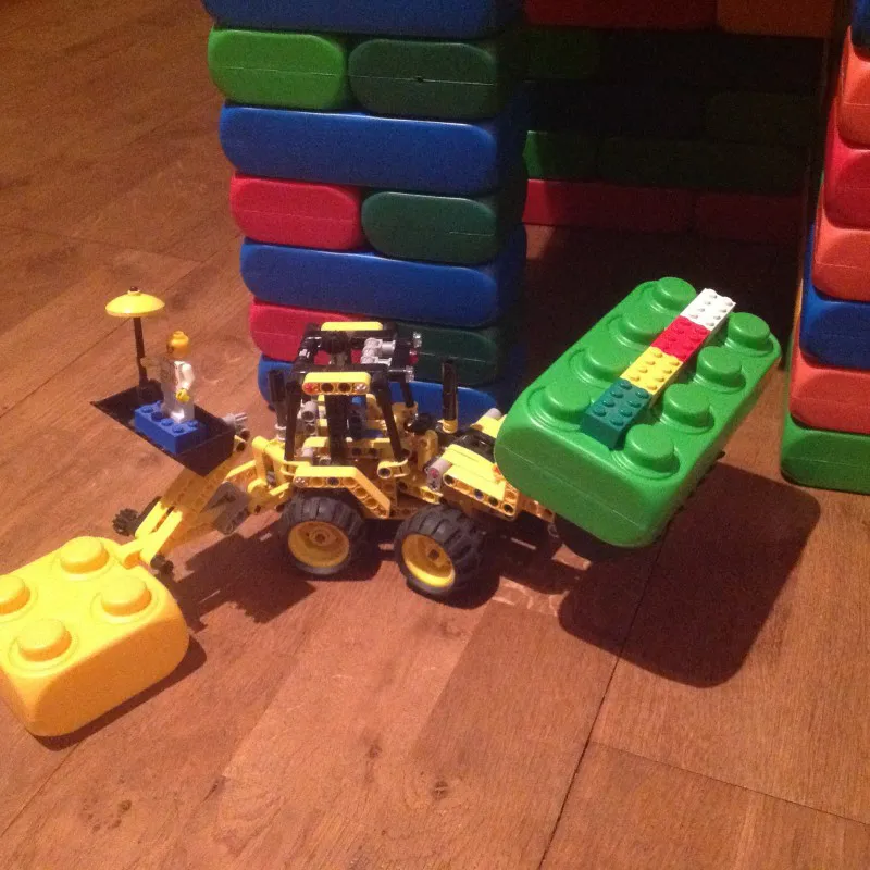 Kleine ESDA blokken de helft kleiner als de grote Kleine ESDA blokken de helft kleiner als de grote