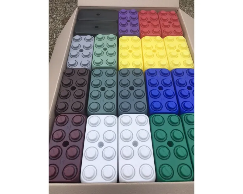 ESDA blokken met kleurafwijking