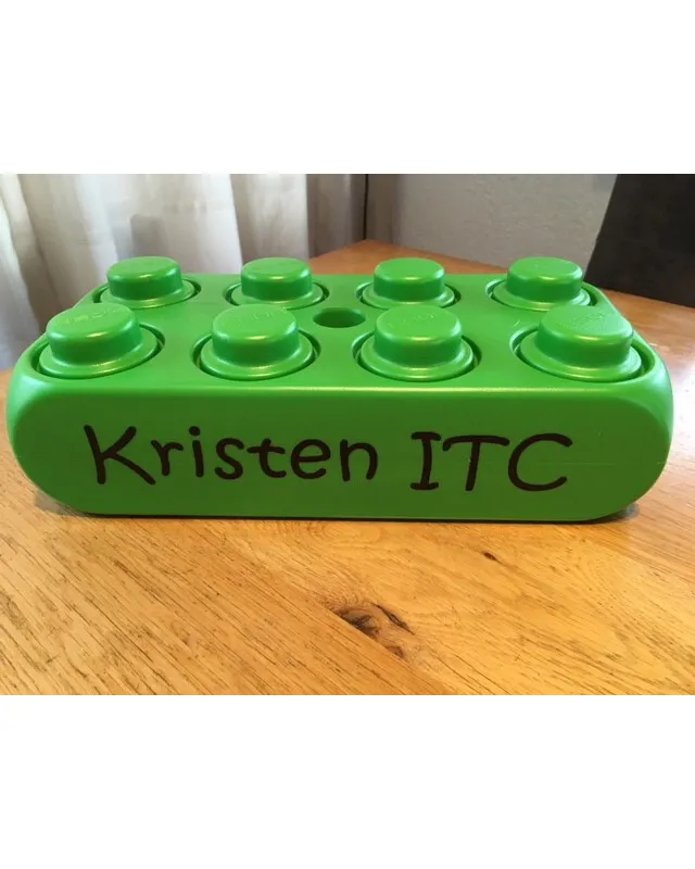 Blok bedrukt met naam Blok bedrukt met naam